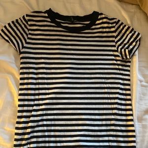Forever 21 Black & White Stripped Tee
